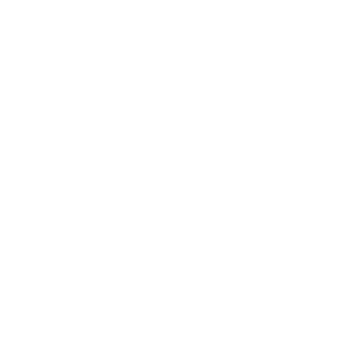 A simple white line drawing of a stethoscope on a transparent background.